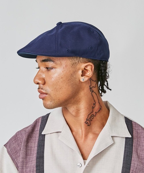 KANGOL（カンゴール）の「KANGOL WOOL FLEXFIT 504（ハンチング/ベレー帽・メンズ・ベージュ/ブラック/ネイビー・L/XL）」の9枚目の写真