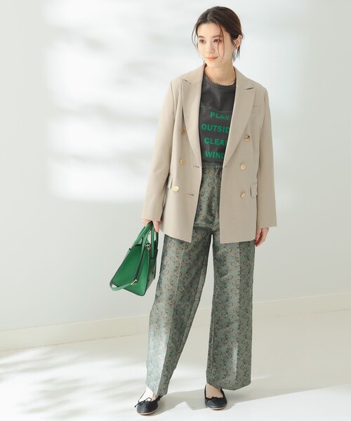 B:MING by BEAMS(ビーミングバイビームス)の「B:MING by BEAMS / ダブル ブレスト ジャケット(テーラードジャケット・レディース・ネイビー/ベージュ・MEDIUM/SMALL)」の16枚目の写真