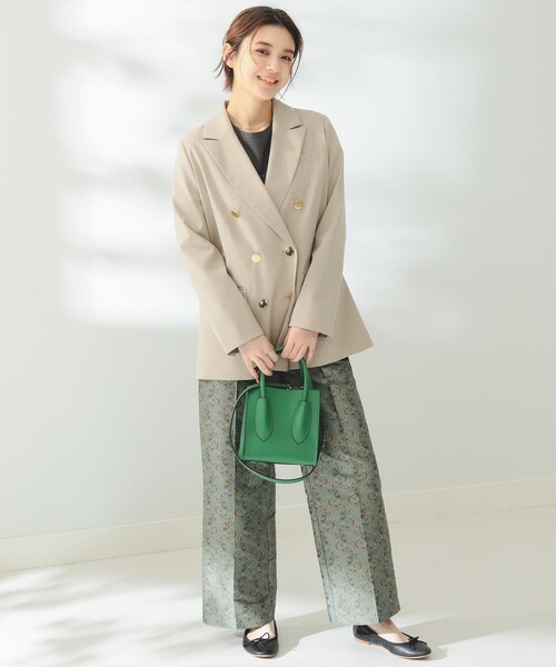 B:MING by BEAMS(ビーミングバイビームス)の「B:MING by BEAMS / ダブル ブレスト ジャケット(テーラードジャケット・レディース・ネイビー/ベージュ・MEDIUM/SMALL)」の5枚目の写真