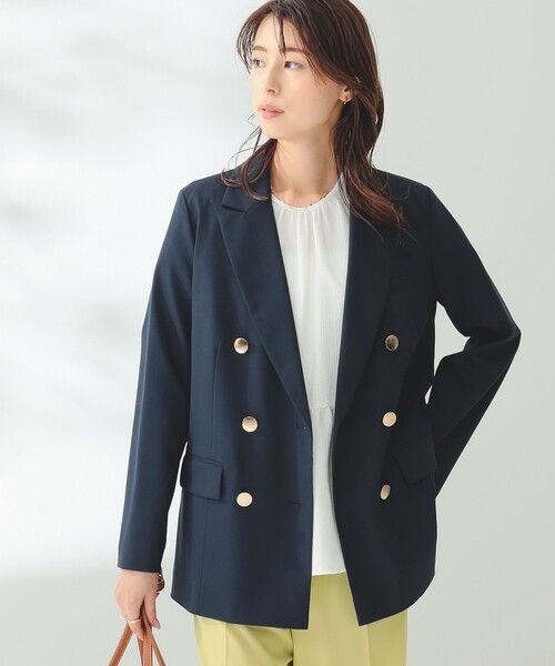 B:MING by BEAMS / ダブル ブレスト ジャケット　紺ブレ B:MING by BEAMS（ビーミングバイビームス）の「B:MING by BEAMS