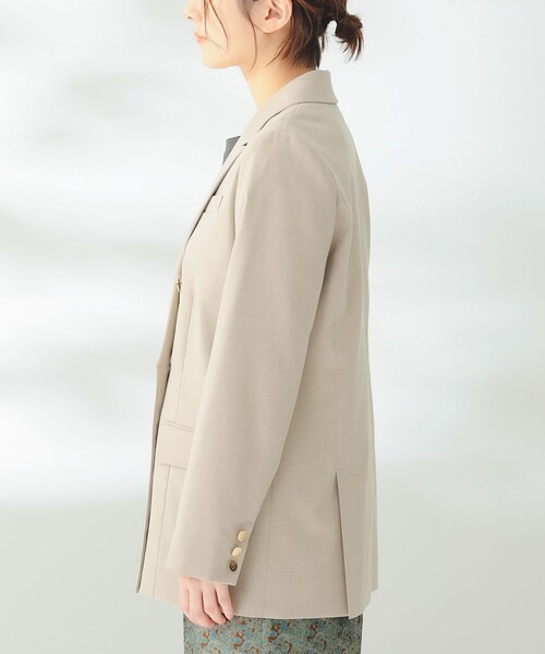 B:MING by BEAMS(ビーミングバイビームス)の「B:MING by BEAMS / ダブル ブレスト ジャケット(テーラードジャケット・レディース・ネイビー/ベージュ・MEDIUM/SMALL)」の19枚目の写真