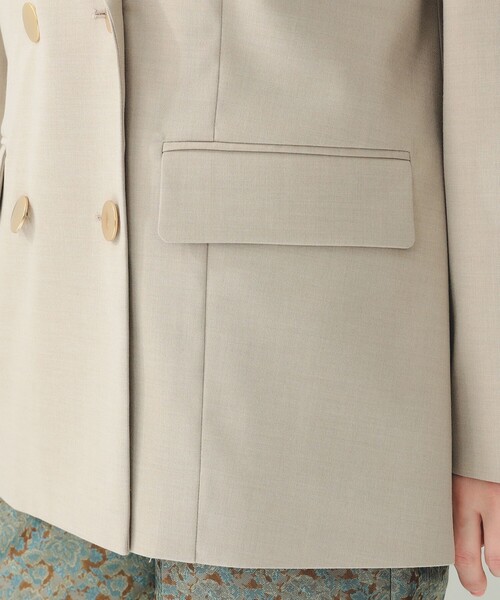 B:MING by BEAMS(ビーミングバイビームス)の「B:MING by BEAMS / ダブル ブレスト ジャケット(テーラードジャケット・レディース・ネイビー/ベージュ・MEDIUM/SMALL)」の22枚目の写真
