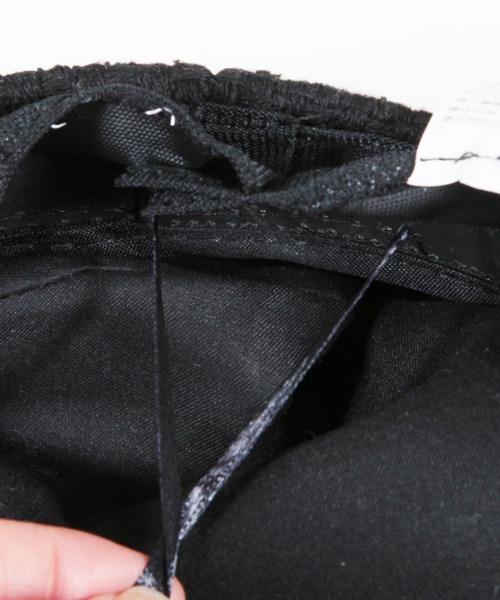 Julia Boutique（ジュリアブティック）の「チェーン付きジュート風キャスケット/23086（キャスケット・レディース・ブラック/ホワイト・ONE）」の20枚目の写真