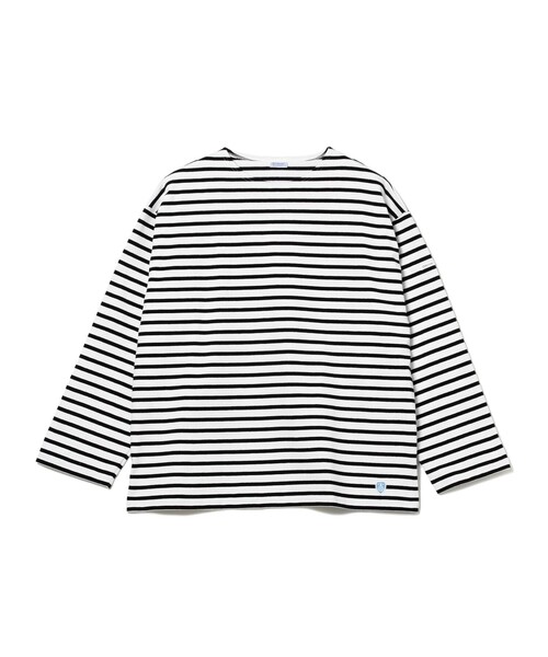 ORCIVAL（オーシバル）の「ORCIVAL / コットンロード ルーズ Tシャツ（Tシャツ/カットソー・メンズ・ナチュラル/ホワイト/ネイビー・3/4/5）」の12枚目の写真