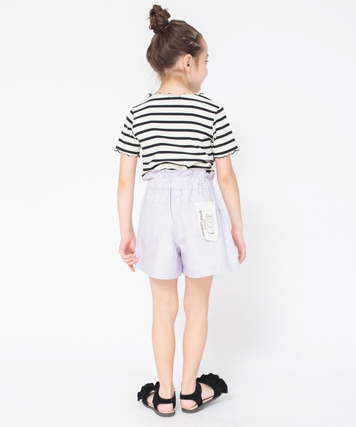 BRANSHES(ブランシェス)の「テレコ半袖Tシャツ(Tシャツ/カットソー・キッズ・その他/イエロー/フューシャピンク/アイボリー/ブラック・130/150/120/140/110/90/100/160)」の11枚目の写真