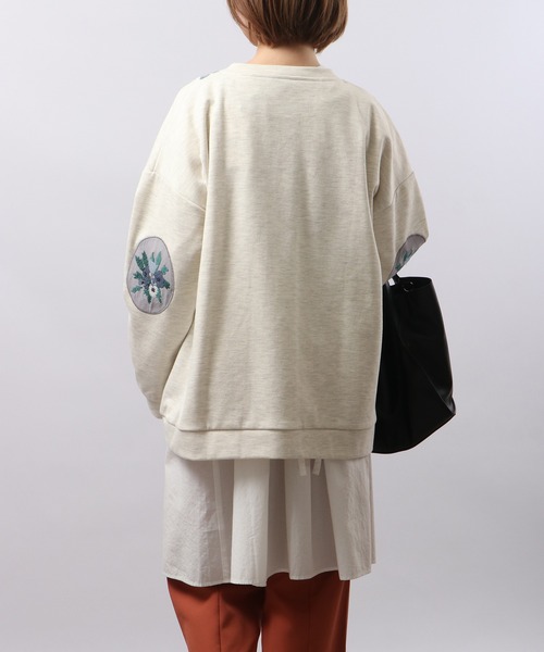 EMAGO エルボーパッチ刺繍カーディガン（カーディガン/ボレロ）｜Emago（イマゴ）