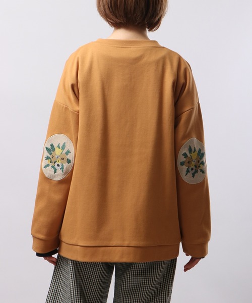 EMAGO エルボーパッチ刺繍カーディガン（カーディガン/ボレロ）｜Emago（イマゴ）