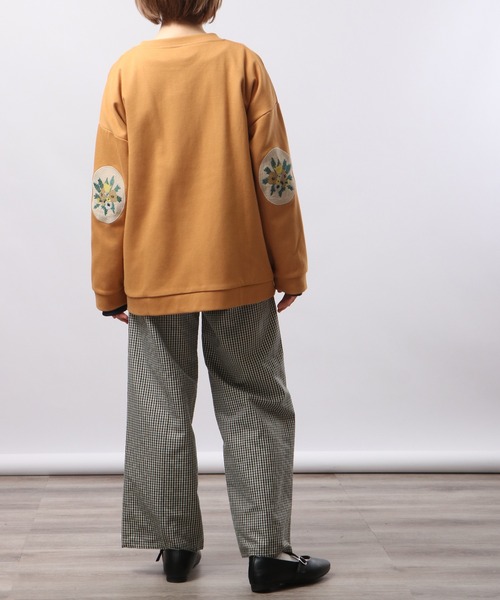 EMAGO エルボーパッチ刺繍カーディガン（カーディガン/ボレロ）｜Emago（イマゴ）