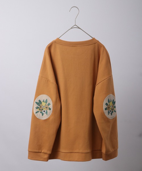 EMAGO エルボーパッチ刺繍カーディガン（カーディガン/ボレロ）｜Emago（イマゴ）