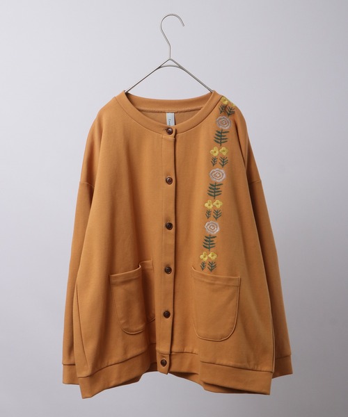 EMAGO エルボーパッチ刺繍カーディガン（カーディガン/ボレロ）｜Emago（イマゴ）