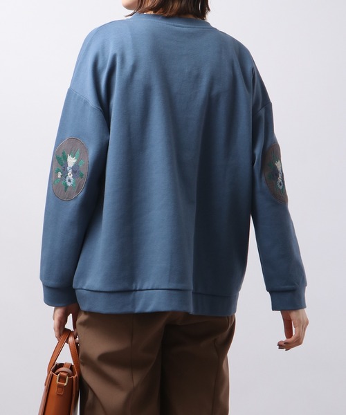 EMAGO エルボーパッチ刺繍カーディガン（カーディガン/ボレロ）｜Emago（イマゴ）