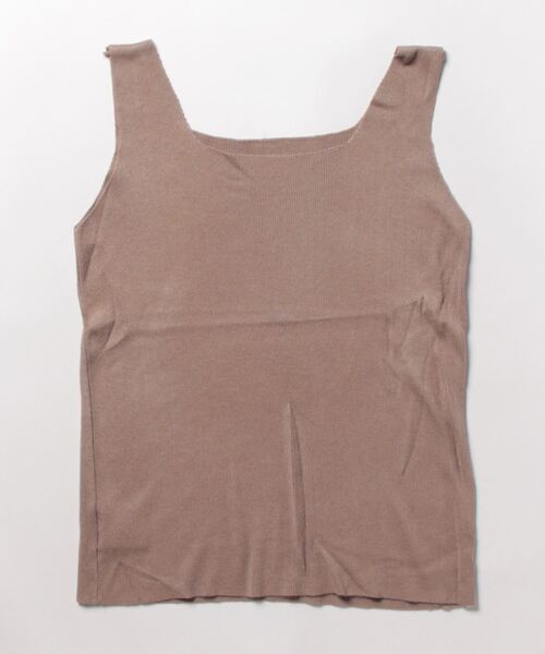 STYLEBLOCK(スタイルブロック)の「スクエアネックニットタンクトップ(ニット/セーター・レディース・ピンク/ブラック/オレンジ/ブルー/ベージュ系その他/イエロー/ホワイト/ブラウン系その他・FREE)」の12枚目の写真