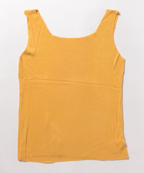 STYLEBLOCK(スタイルブロック)の「スクエアネックニットタンクトップ(ニット/セーター・レディース・ピンク/ブラック/オレンジ/ブルー/ベージュ系その他/イエロー/ホワイト/ブラウン系その他・FREE)」の15枚目の写真