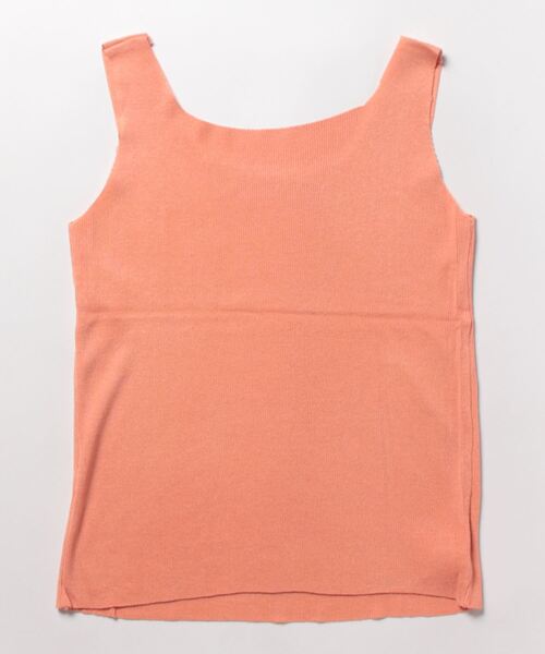 STYLEBLOCK(スタイルブロック)の「スクエアネックニットタンクトップ(ニット/セーター・レディース・ピンク/ブラック/オレンジ/ブルー/ベージュ系その他/イエロー/ホワイト/ブラウン系その他・FREE)」の17枚目の写真