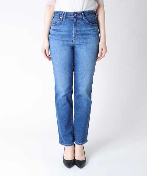 Moname(モナーム)の「Moname MILLA ストレートデニムパンツ(デニムパンツ・レディース・ブルー・24/25/23)」の11枚目の写真