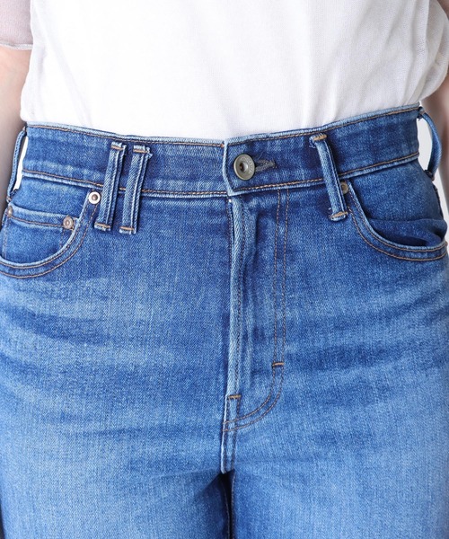 Moname(モナーム)の「Moname MILLA ストレートデニムパンツ(デニムパンツ・レディース・ブルー・24/25/23)」の7枚目の写真