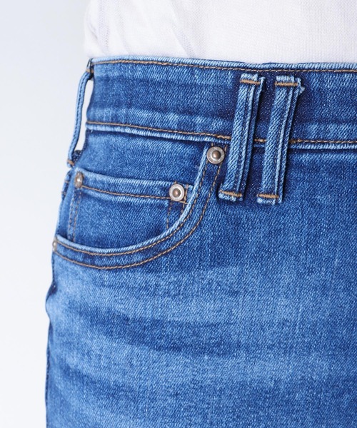 Moname(モナーム)の「Moname MILLA ストレートデニムパンツ(デニムパンツ・レディース・ブルー・24/25/23)」の3枚目の写真