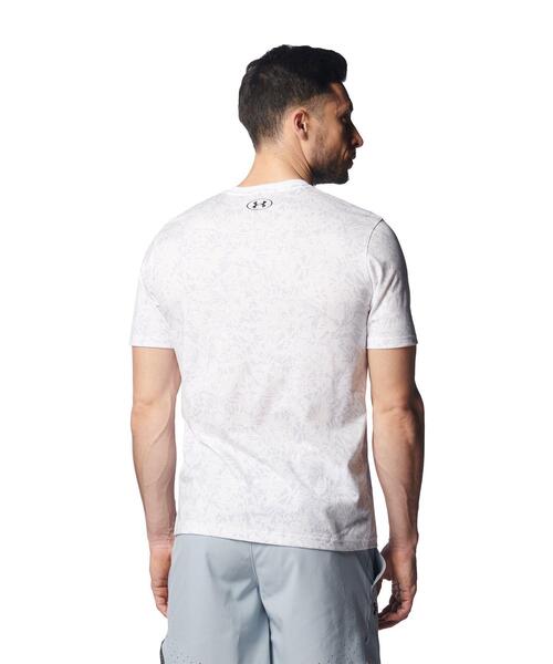 UNDER ARMOUR(アンダーアーマー)の「UAチャージドコットン ショートスリーブTシャツ 〈プリント〉(トレーニング/メンズ)(Tシャツ/カットソー・メンズ・ホワイト・L/XXL/3XL/S/M/XL)」の2枚目の写真