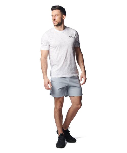 UNDER ARMOUR(アンダーアーマー)の「UAチャージドコットン ショートスリーブTシャツ 〈プリント〉(トレーニング/メンズ)(Tシャツ/カットソー・メンズ・ホワイト・L/XXL/3XL/S/M/XL)」の3枚目の写真