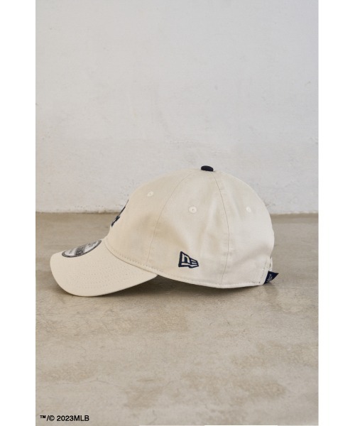 AZUL by moussy(アズールバイマウジー)の「NEW ERA × AZUL 9thirty/NEW ERA×AZUL 9THIRTY(キャップ・レディース・カーキ/アイボリー/ネイビー・FREE)」の13枚目の写真