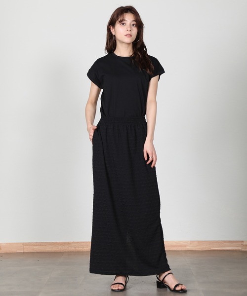 aity(アイティ)の「ノースリーブカットソー 夏服(Tシャツ/カットソー・レディース・チャコール/ピンク/グリーン/オフホワイト/ブラック/グレイッシュベージュ・M)」の21枚目の写真