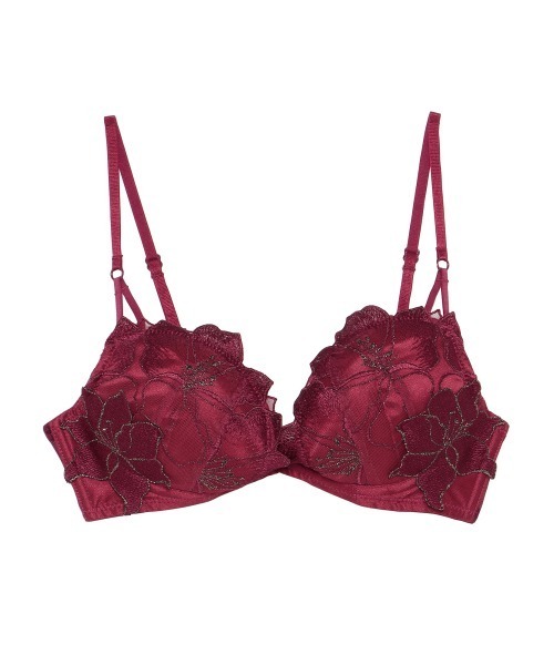 Ravijour(ラヴィジュール)の「フルブルーム ホットリフトブラ(D~Eカップ)(ブラジャー・レディース・レッド/ブラック/ピンク/ホワイト/ブルー・E70/D70/D75/D65/E75/E65/D60/E60)」の14枚目の写真