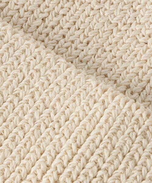 green label relaxing（グリーンレーベルリラクシング）の「GLR ミックスペーパー ニットキャップ（ニットキャップ/ビーニー・メンズ・オレンジ/ベージュ/オフホワイト/ブラック/ライラック・FREE）」の11枚目の写真