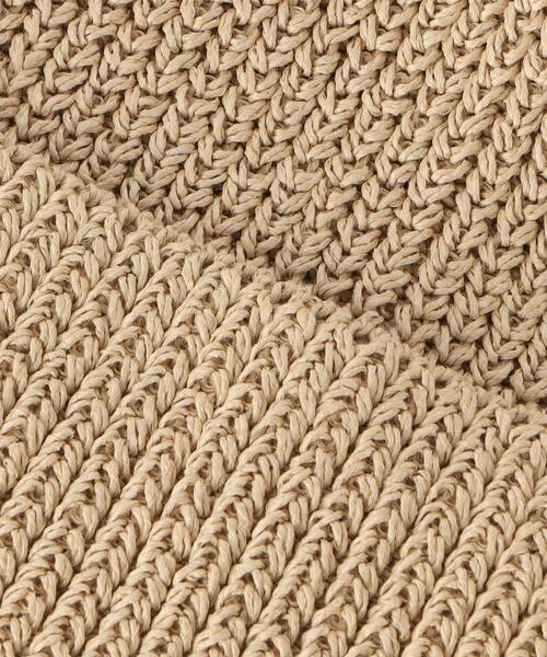 green label relaxing（グリーンレーベルリラクシング）の「GLR ミックスペーパー ニットキャップ（ニットキャップ/ビーニー・メンズ・オレンジ/ベージュ/オフホワイト/ブラック/ライラック・FREE）」の15枚目の写真