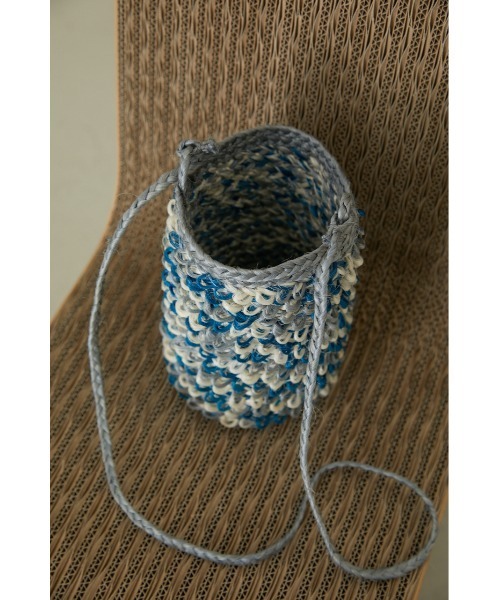 RIM.ARK（リムアーク）の「Hand made sisal mini shoulder（かご