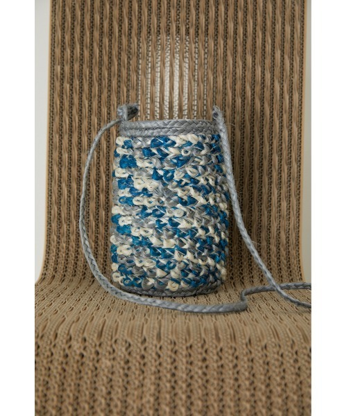 【新品♡】リムアーク Hand made sisal mini shoulder RIM.ARK（リムアーク）の「Hand made sisal mini shoulder（かご