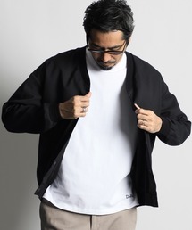 The DUFFER of ST.GEORGE | COOLMAX SUCKER STRIPE SHIRT CARDIGAN：クールマックス サッカーストライプ シャツカーディガン(カーディガン/ボレロ)