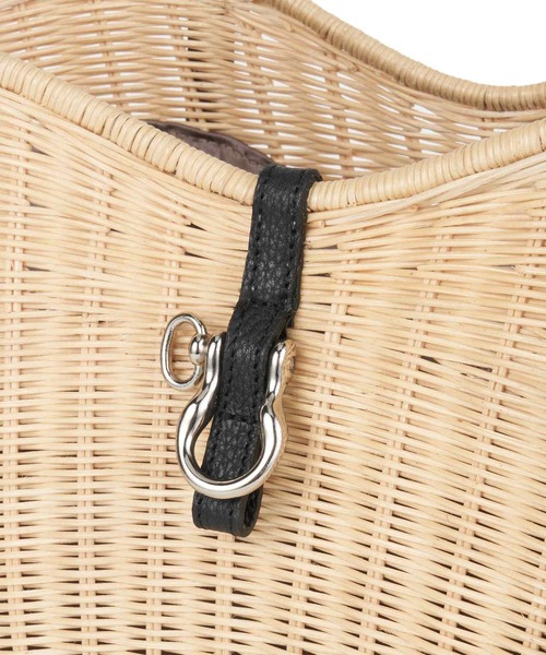 TOFF&LOADSTONE(トフアンドロードストーン)の「デント バスケット(トートバッグ・レディース・ベージュ/ブラック・FREE)」の21枚目の写真