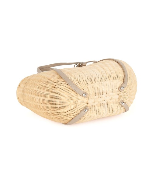 TOFF&LOADSTONE(トフアンドロードストーン)の「デント バスケット(トートバッグ・レディース・ベージュ/ブラック・FREE)」の7枚目の写真