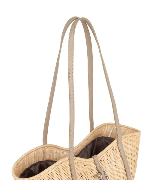 TOFF&LOADSTONE(トフアンドロードストーン)の「デント バスケット(トートバッグ・レディース・ベージュ/ブラック・FREE)」の20枚目の写真