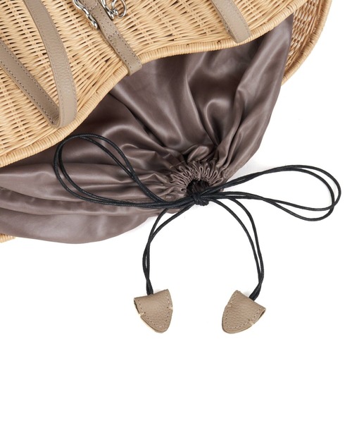 TOFF&LOADSTONE(トフアンドロードストーン)の「デント バスケット(トートバッグ・レディース・ベージュ/ブラック・FREE)」の14枚目の写真