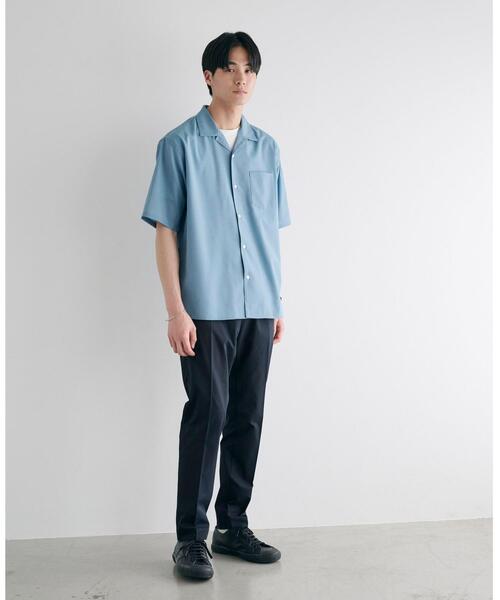 green label relaxing（グリーンレーベルリラクシング）の「ポリエステル タスランツイル スマートレッグ パンツ -ストレッチ-（スラックス・メンズ・モカ/ネイビー/ベージュ・XL/S/M/L）」の19枚目の写真