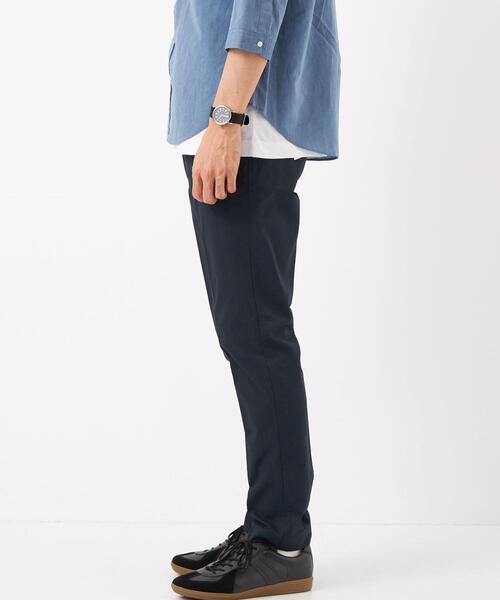 green label relaxing（グリーンレーベルリラクシング）の「ポリエステル タスランツイル スマートレッグ パンツ -ストレッチ-（スラックス・メンズ・モカ/ネイビー/ベージュ・XL/S/M/L）」の7枚目の写真