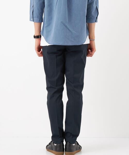 green label relaxing（グリーンレーベルリラクシング）の「ポリエステル タスランツイル スマートレッグ パンツ -ストレッチ-（スラックス・メンズ・モカ/ネイビー/ベージュ・XL/S/M/L）」の9枚目の写真
