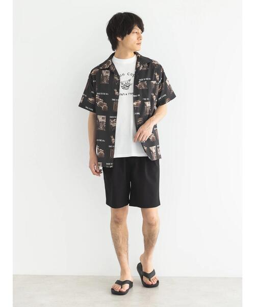 CRAFT STANDARD BOUTIQUE（クラフトスタンダードブティック）の「CON COP TEE（Tシャツ/カットソー・レディース・オフホワイト/チャコールグレー/アイボリー・M/L/XL）」の13枚目の写真