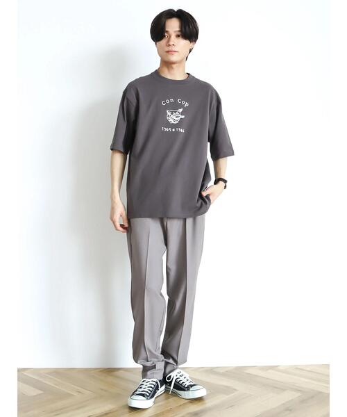 CRAFT STANDARD BOUTIQUE（クラフトスタンダードブティック）の「CON COP TEE（Tシャツ/カットソー・レディース・オフホワイト/チャコールグレー/アイボリー・M/L/XL）」の17枚目の写真