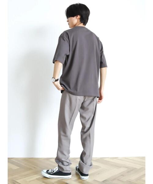 CRAFT STANDARD BOUTIQUE（クラフトスタンダードブティック）の「CON COP TEE（Tシャツ/カットソー・レディース・オフホワイト/チャコールグレー/アイボリー・M/L/XL）」の19枚目の写真