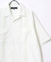 Lazar | Oversize Open Collar Cuban Shirt/オーバーサイズ キューバシャツ/オープンカラー 半袖シャツ(シャツ/ブラウス)