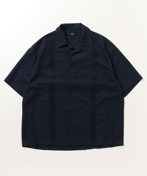 Lazar（ラザル）の「Oversize Open Collar Cuban Shirt/オーバーサイズ