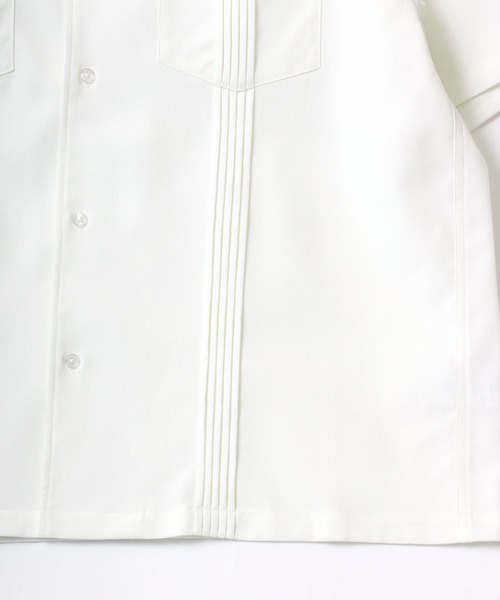 Lazar（ラザル）の「Oversize Open Collar Cuban Shirt/オーバー
