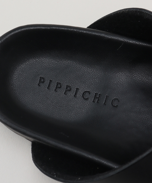 Noble（ノーブル）の「【PIPPICHIC】バックルフラットサンダル（サンダル・レディース・ブラック・36/37/38）」の8枚目の写真