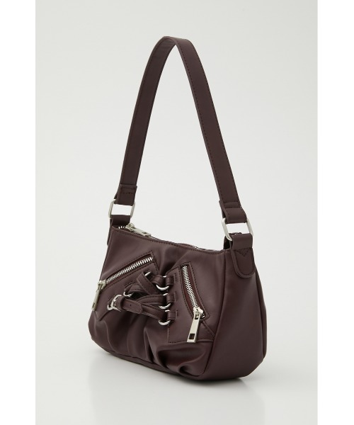 LAGUA GEM(ラグアジェム)の「CROSSING ハンドルバッグ(ハンドバッグ・レディース・バーガンディー/ダークカーキ・FREE)」の16枚目の写真