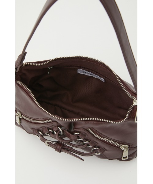 LAGUA GEM(ラグアジェム)の「CROSSING ハンドルバッグ(ハンドバッグ・レディース・バーガンディー/ダークカーキ・FREE)」の17枚目の写真