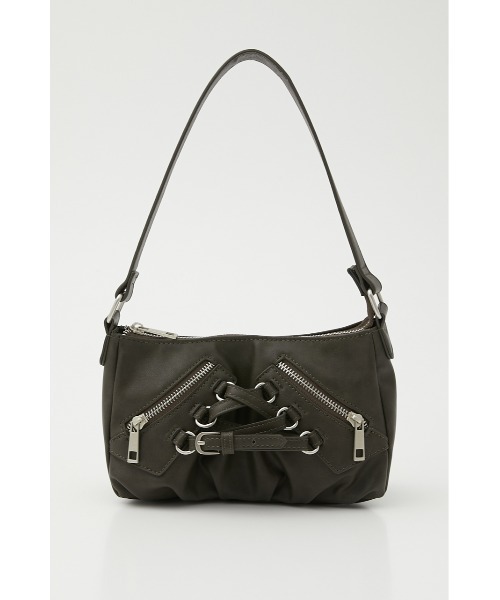 LAGUA GEM(ラグアジェム)の「CROSSING ハンドルバッグ(ハンドバッグ・レディース・バーガンディー/ダークカーキ・FREE)」の13枚目の写真