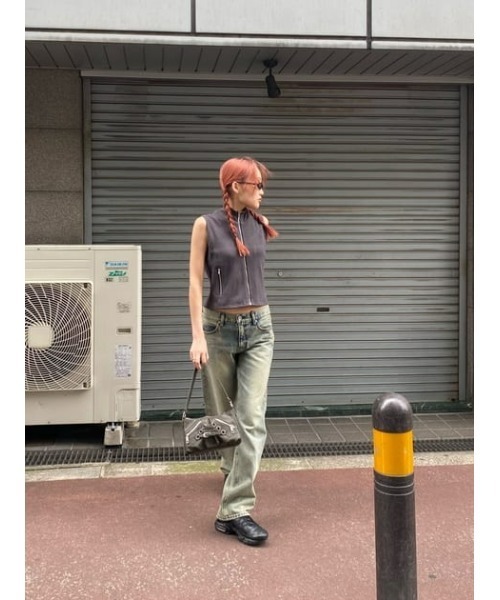 LAGUA GEM(ラグアジェム)の「CROSSING ハンドルバッグ(ハンドバッグ・レディース・バーガンディー/ダークカーキ・FREE)」の4枚目の写真