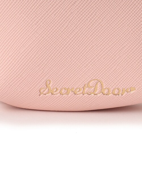 Ober Tashe(オーバータッシェ)の「マルチショルダー お財布ショルダー リボン フェイクパール(ショルダーバッグ・レディース・ブラック/パープル系/ピンク系・FREE)」の4枚目の写真